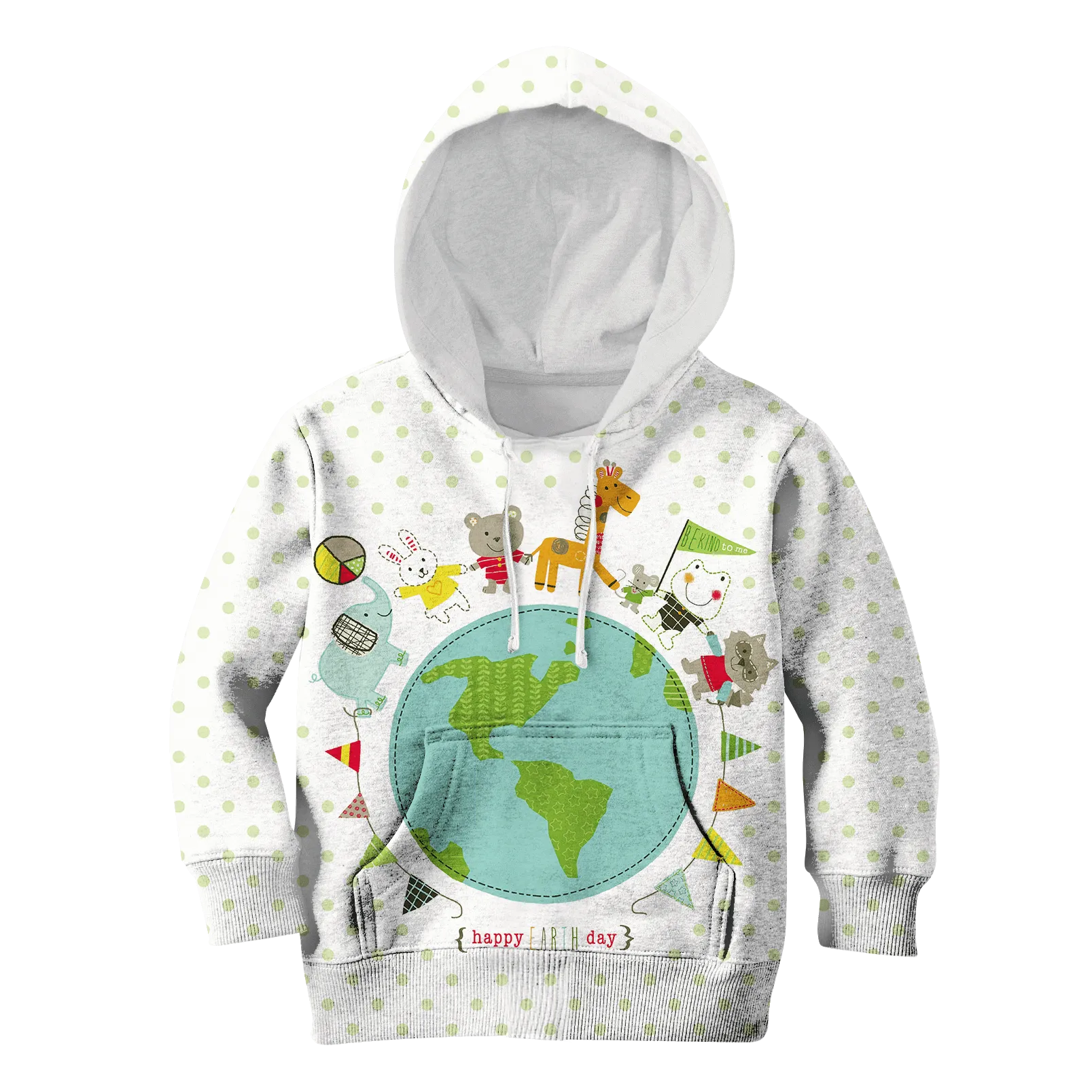 happy earth day Kid Custom Cosplay Hoodies T-shirt Apparel