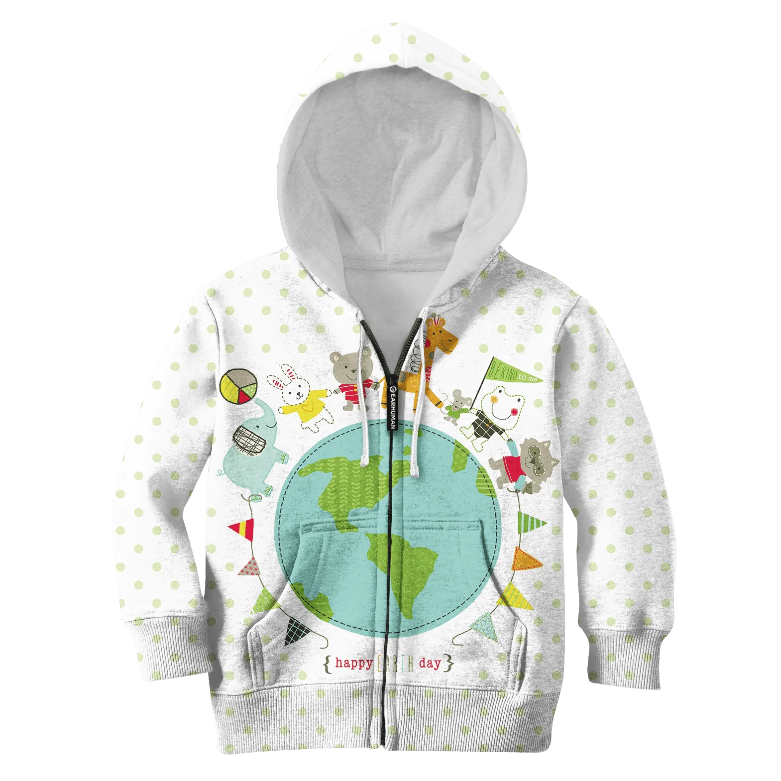 happy earth day Kid Custom Cosplay Hoodies T-shirt Apparel