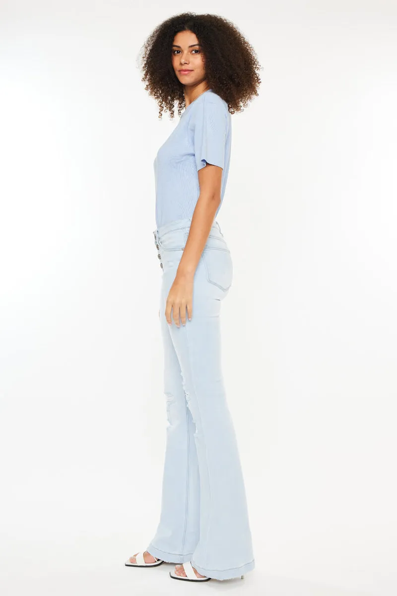 Harlowe Mid Rise Flare Jeans