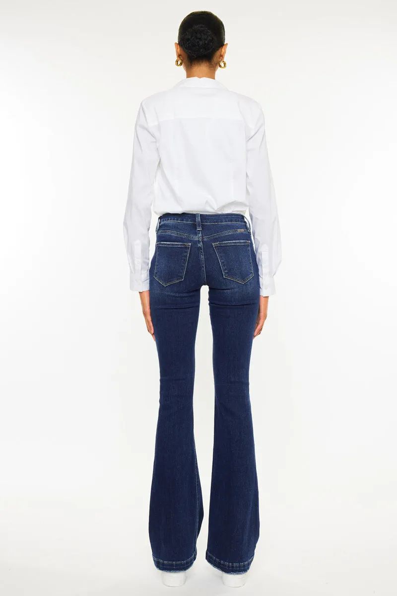 Harlowe Mid Rise Flare Jeans