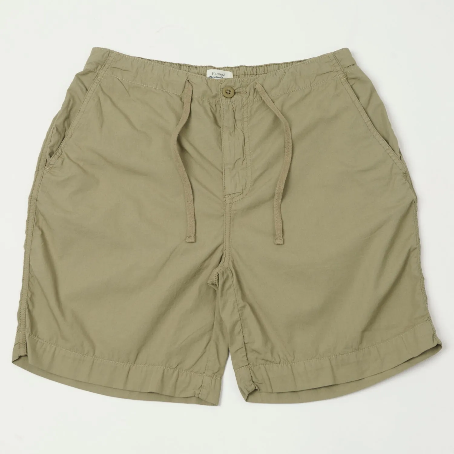 Hartford Gimmy Cotton Short - Khaki