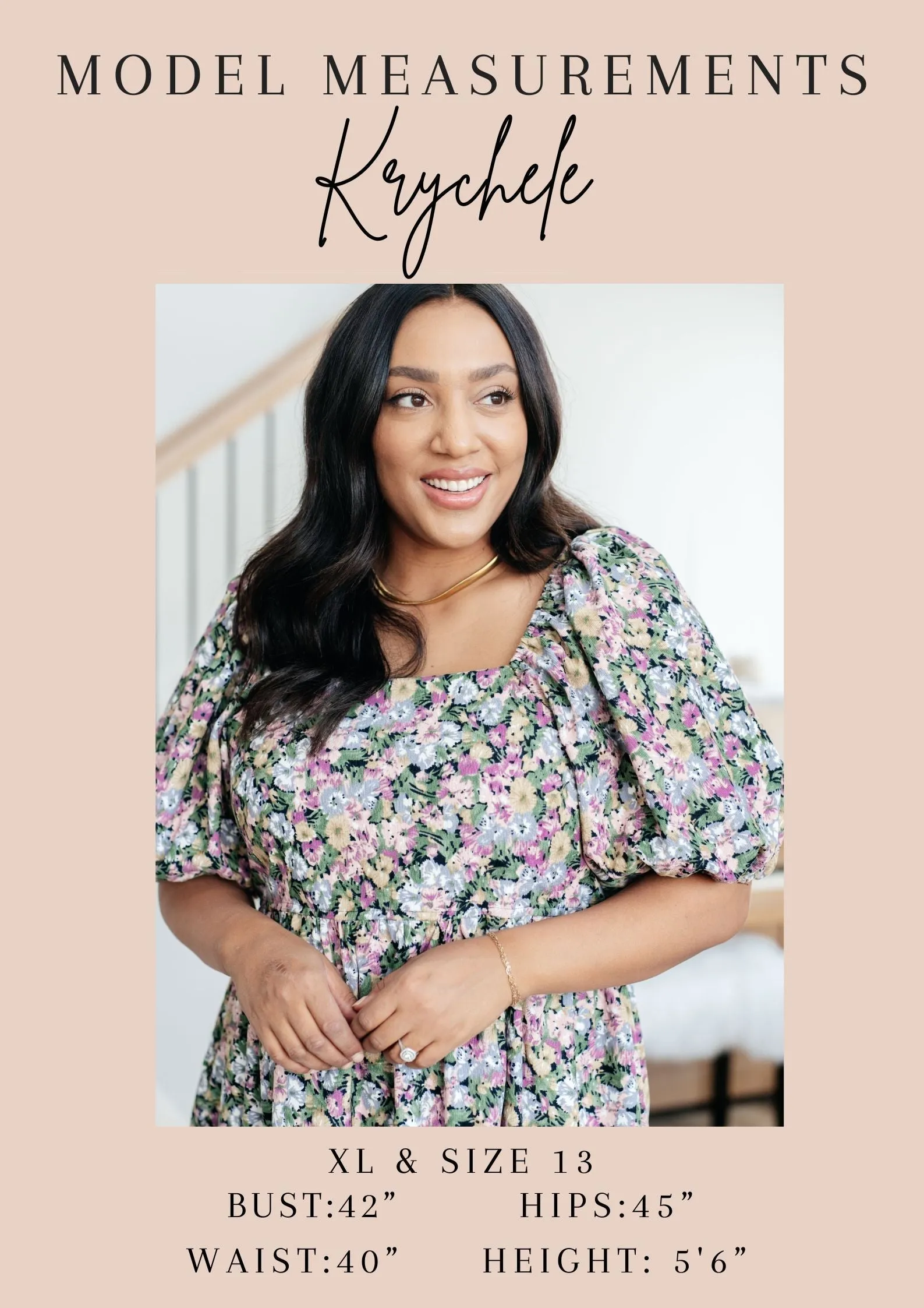 Hazel Blues® |  Just so Posh Floral Layering Top
