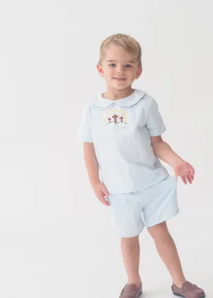 He is Risen Boy Short Set