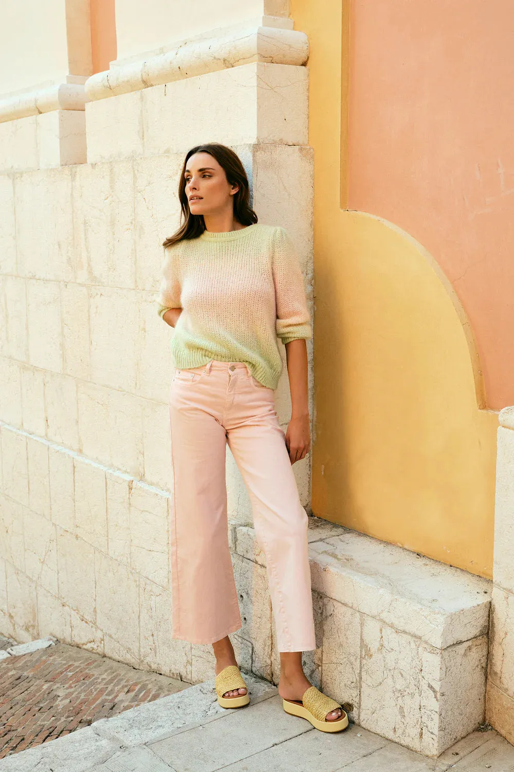 HEART MIND - JEANS - BA_FAY - SOFT PINK