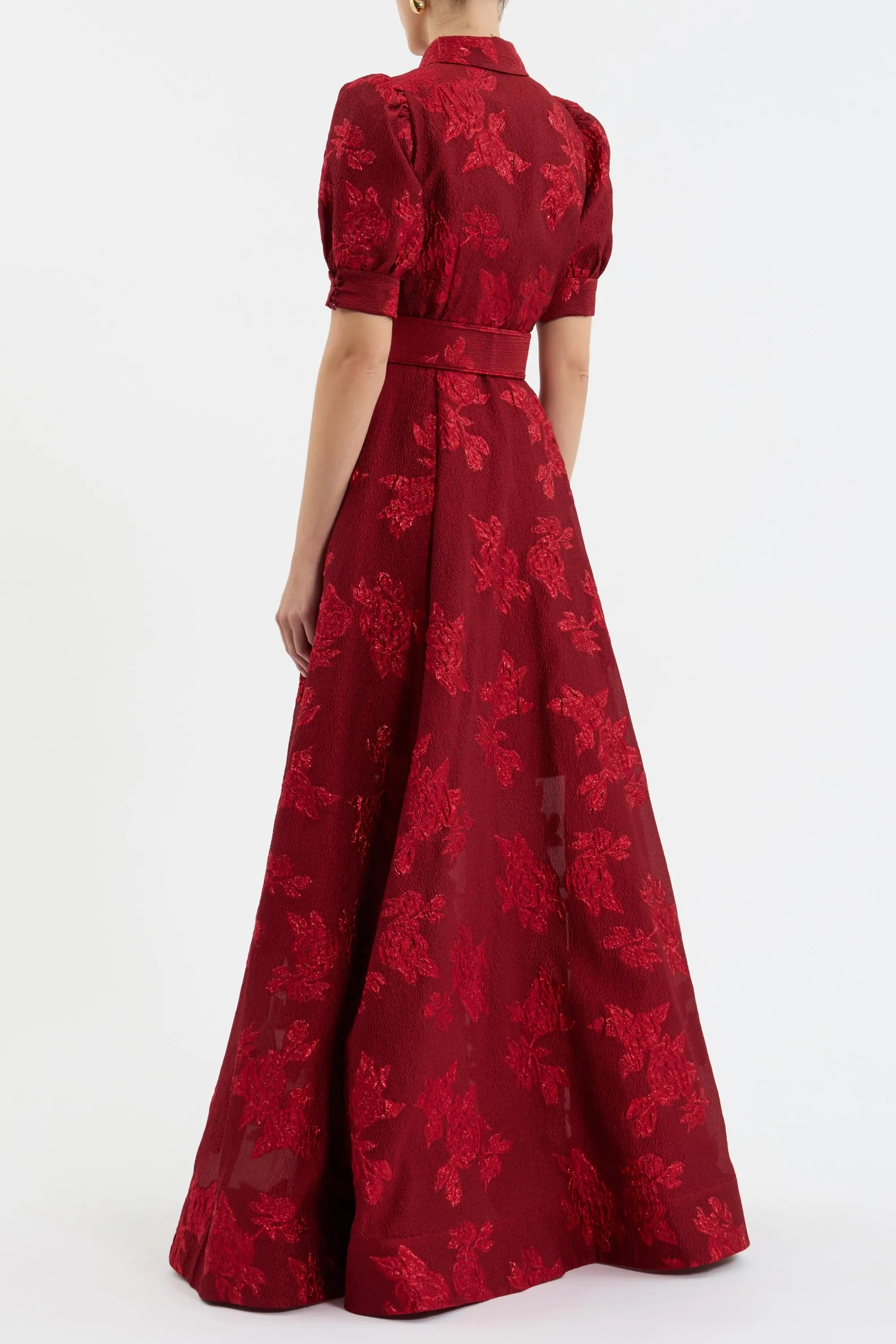 Henrietta Button Gown
