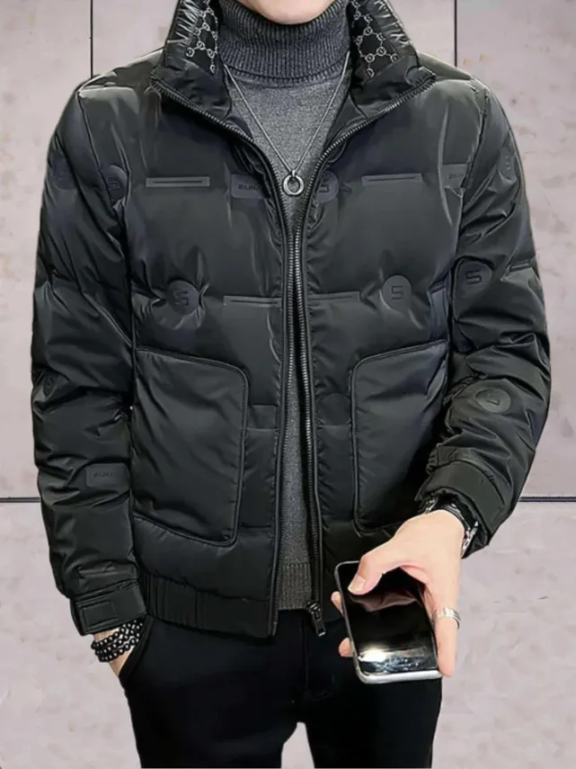 High-necked padded jacket - Toni