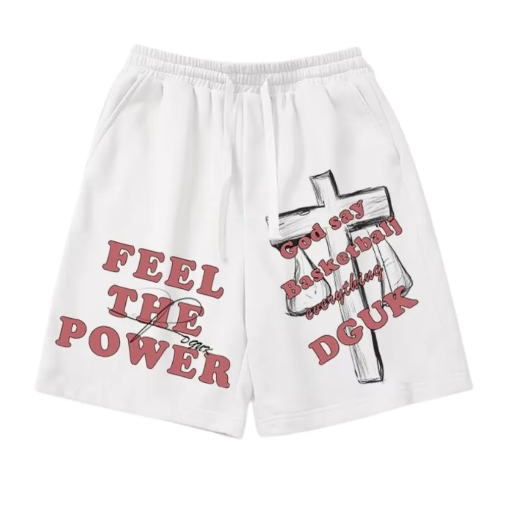 High Street Cross Letter Shorts