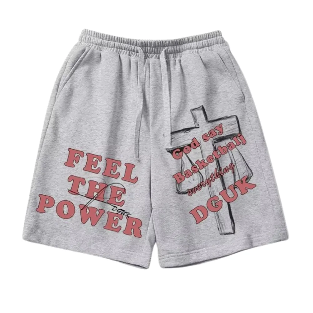 High Street Cross Letter Shorts