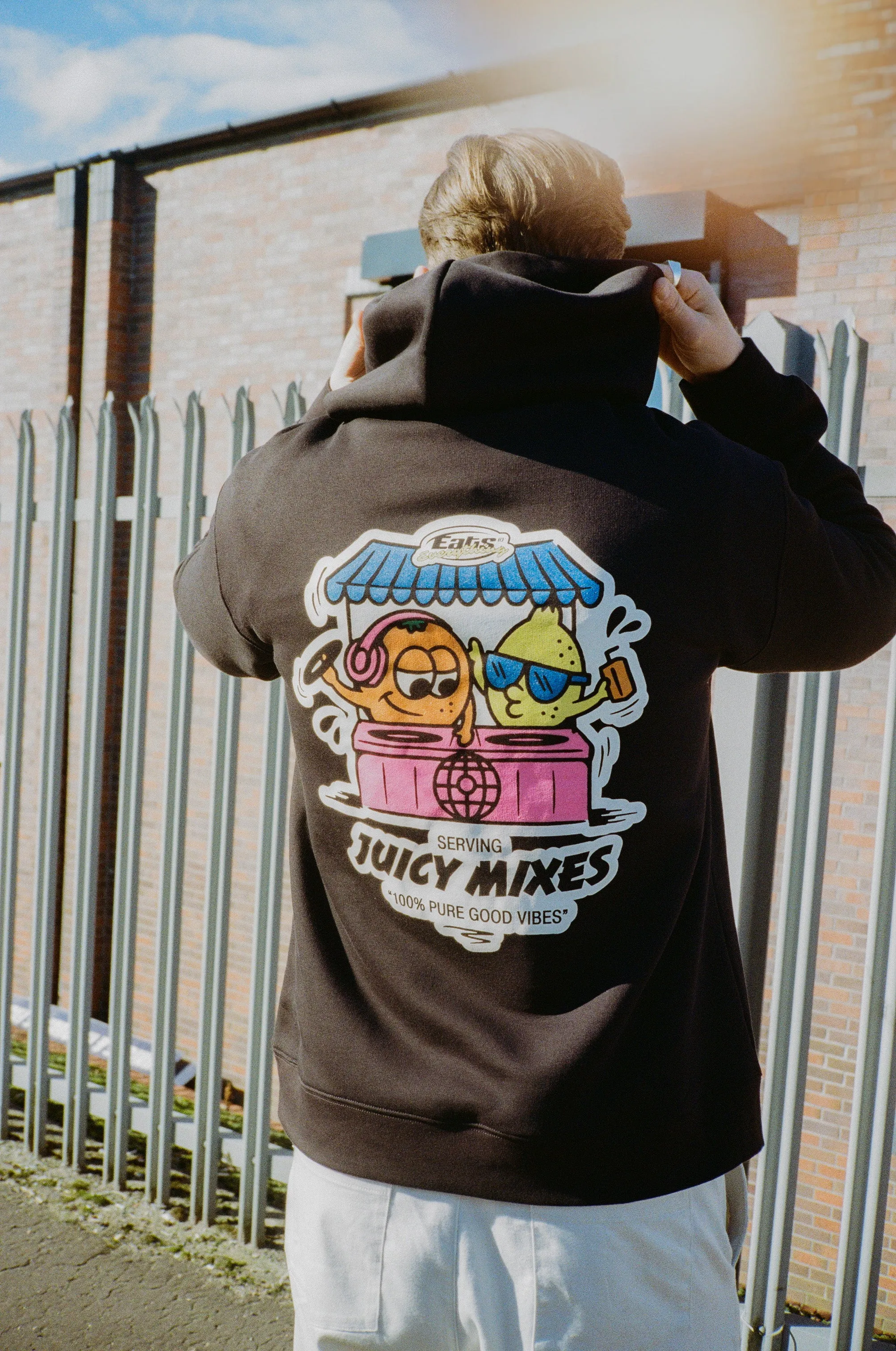 History Of Rave 'Juicy Mixes' Hoodie - Black