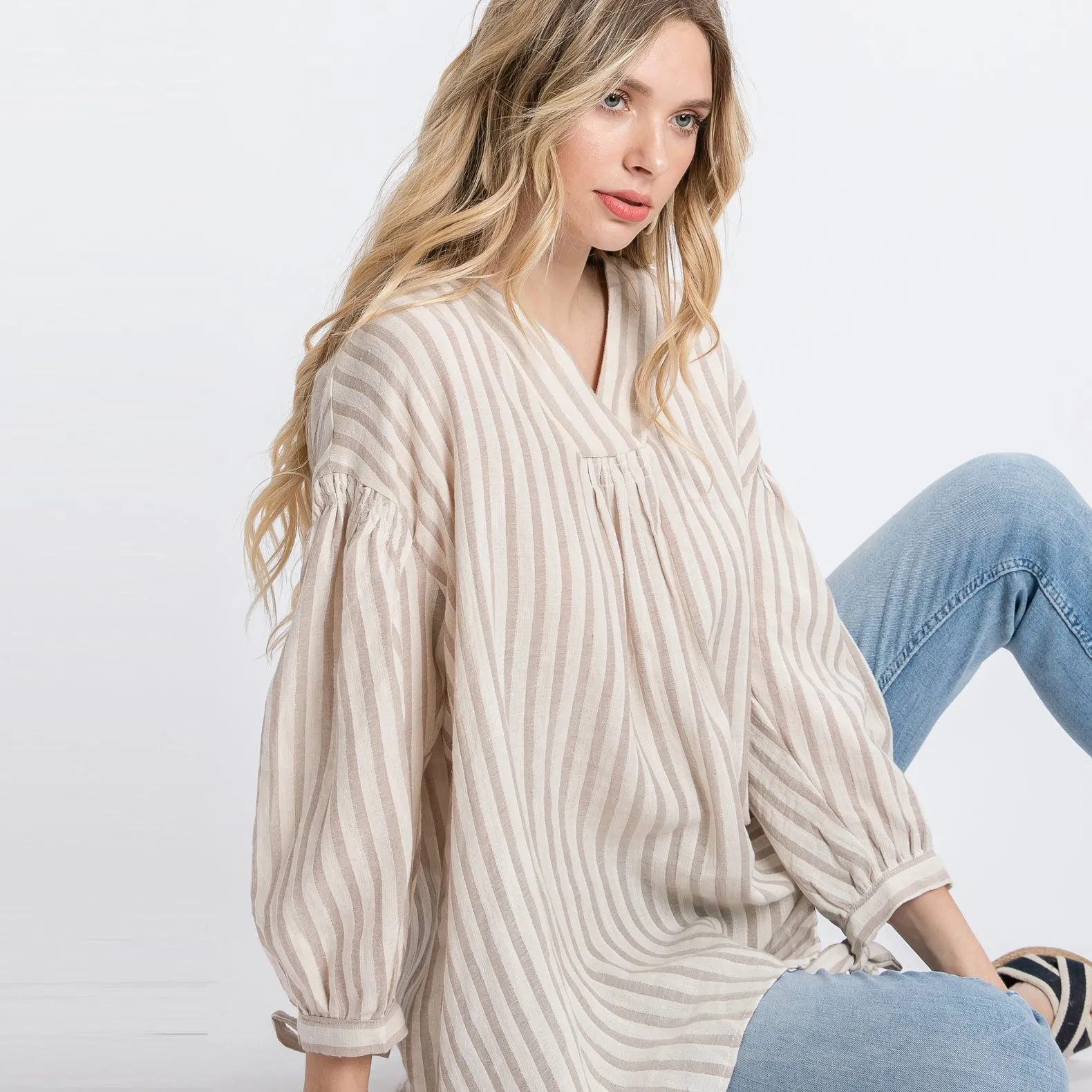 Homespun Classic Stripe Tunic