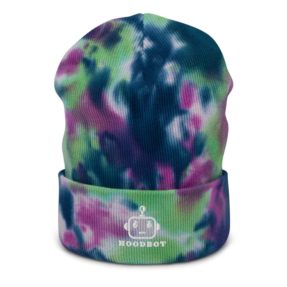 HOODBOT Tie-dye LOGO beanie