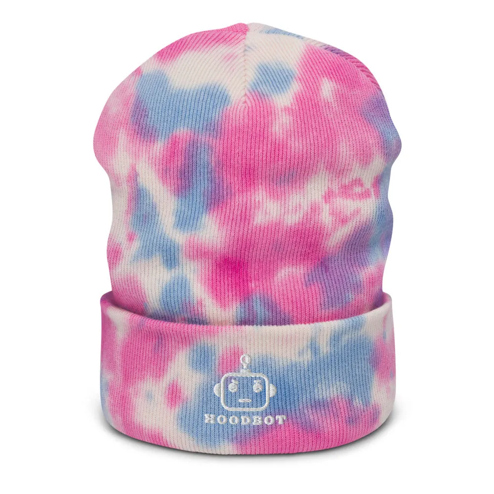 HOODBOT Tie-dye LOGO beanie