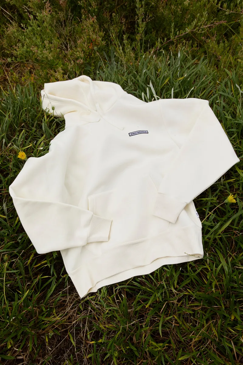 Hoodie in Cream Sunday League Club