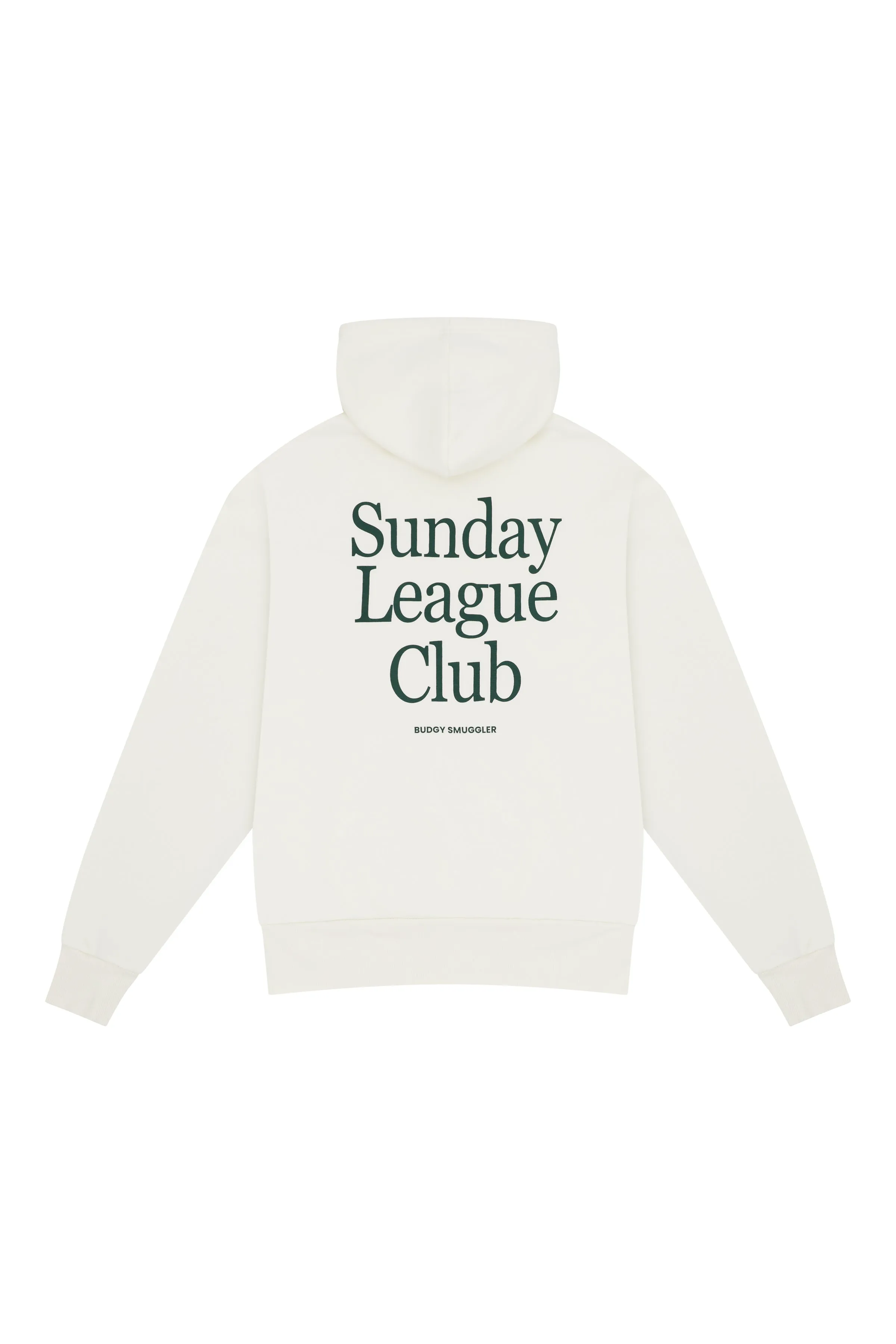 Hoodie in Cream Sunday League Club