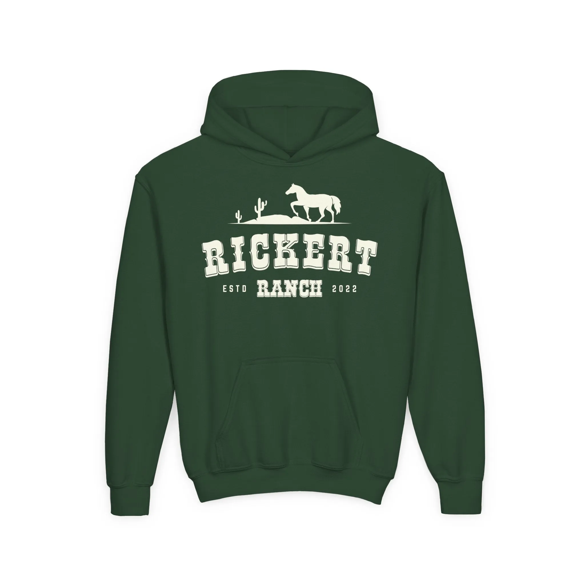 HORSE RANCH CUSTOM YOUTH HOODIE H5