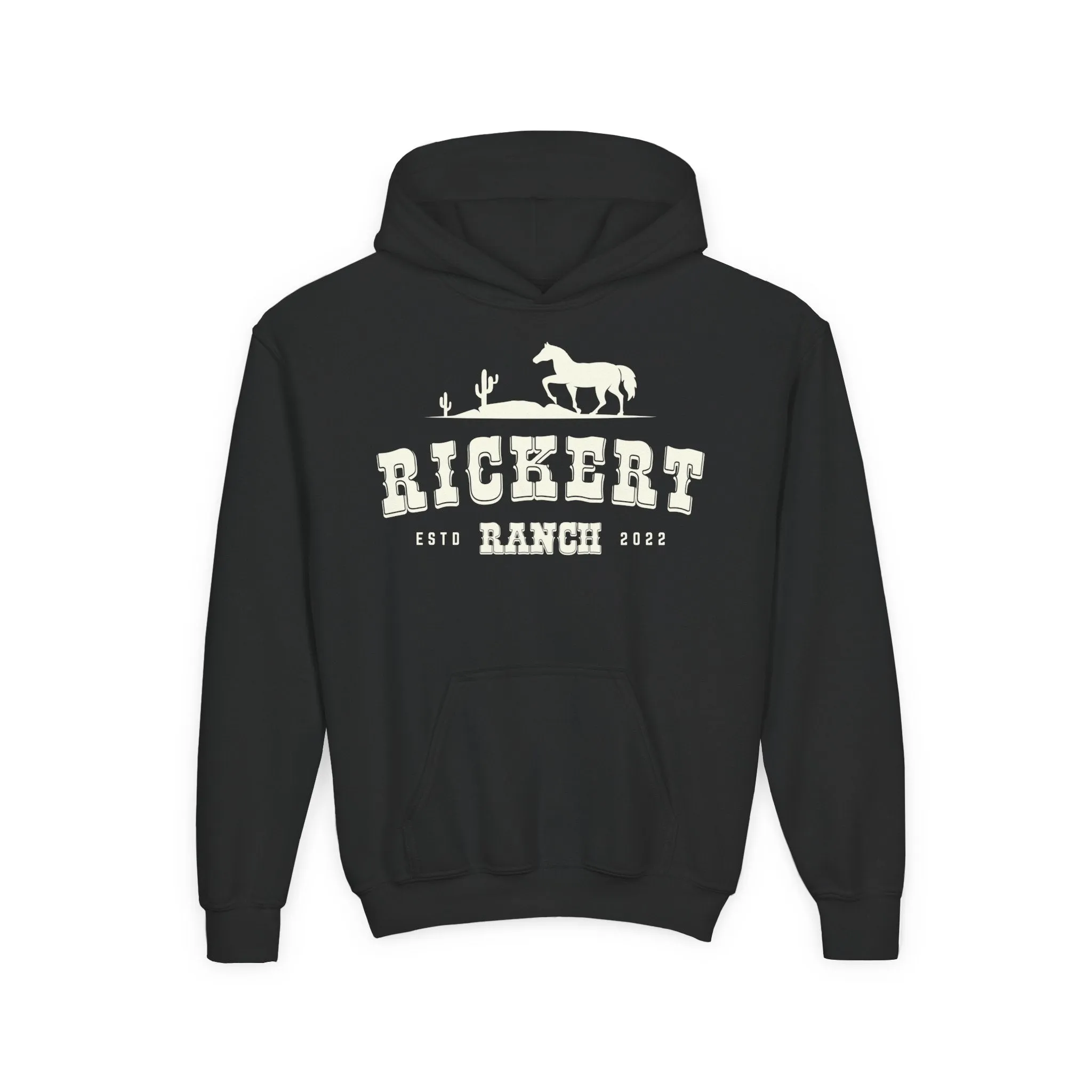HORSE RANCH CUSTOM YOUTH HOODIE H5