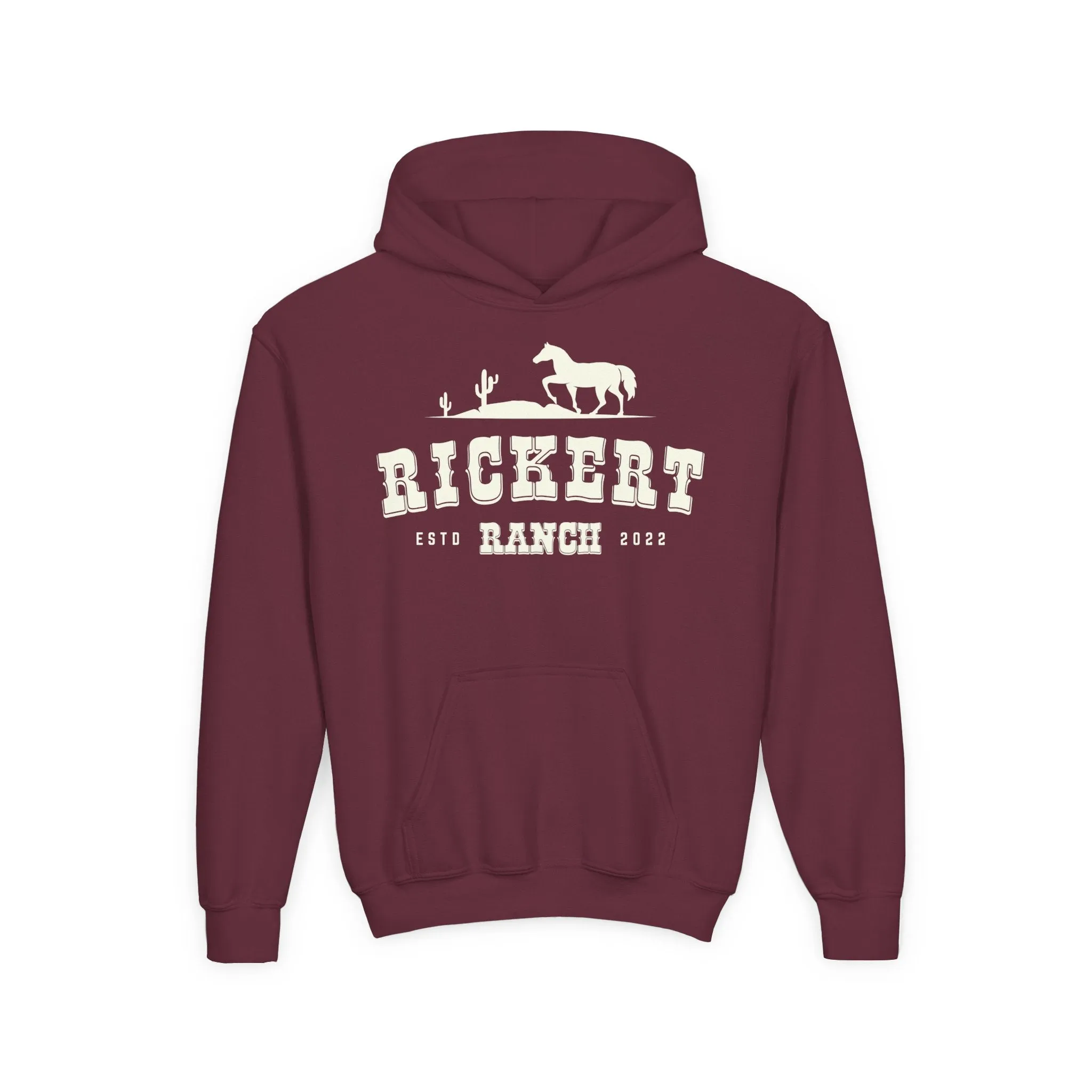 HORSE RANCH CUSTOM YOUTH HOODIE H5