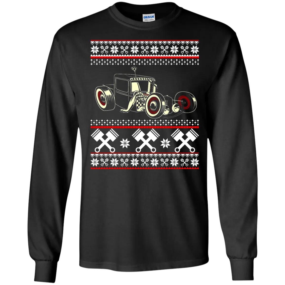 Hot Rod Christmas Sweater, Shirt, Hoodie