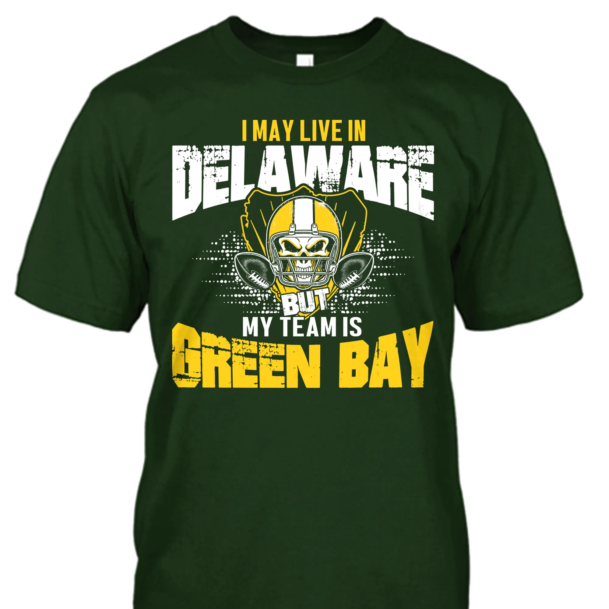 I May Live in Delaware but My Team is Green Bay