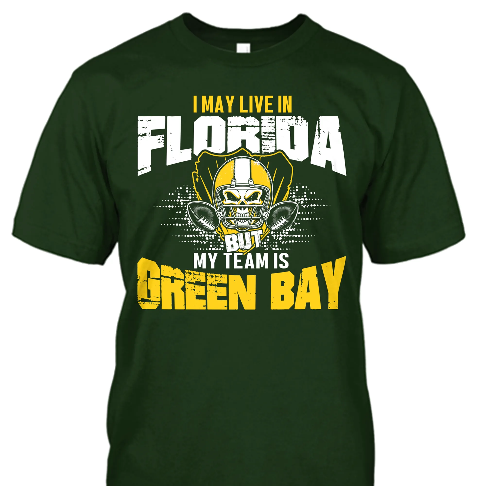 I May Live in Florida but My Team is Green Bay