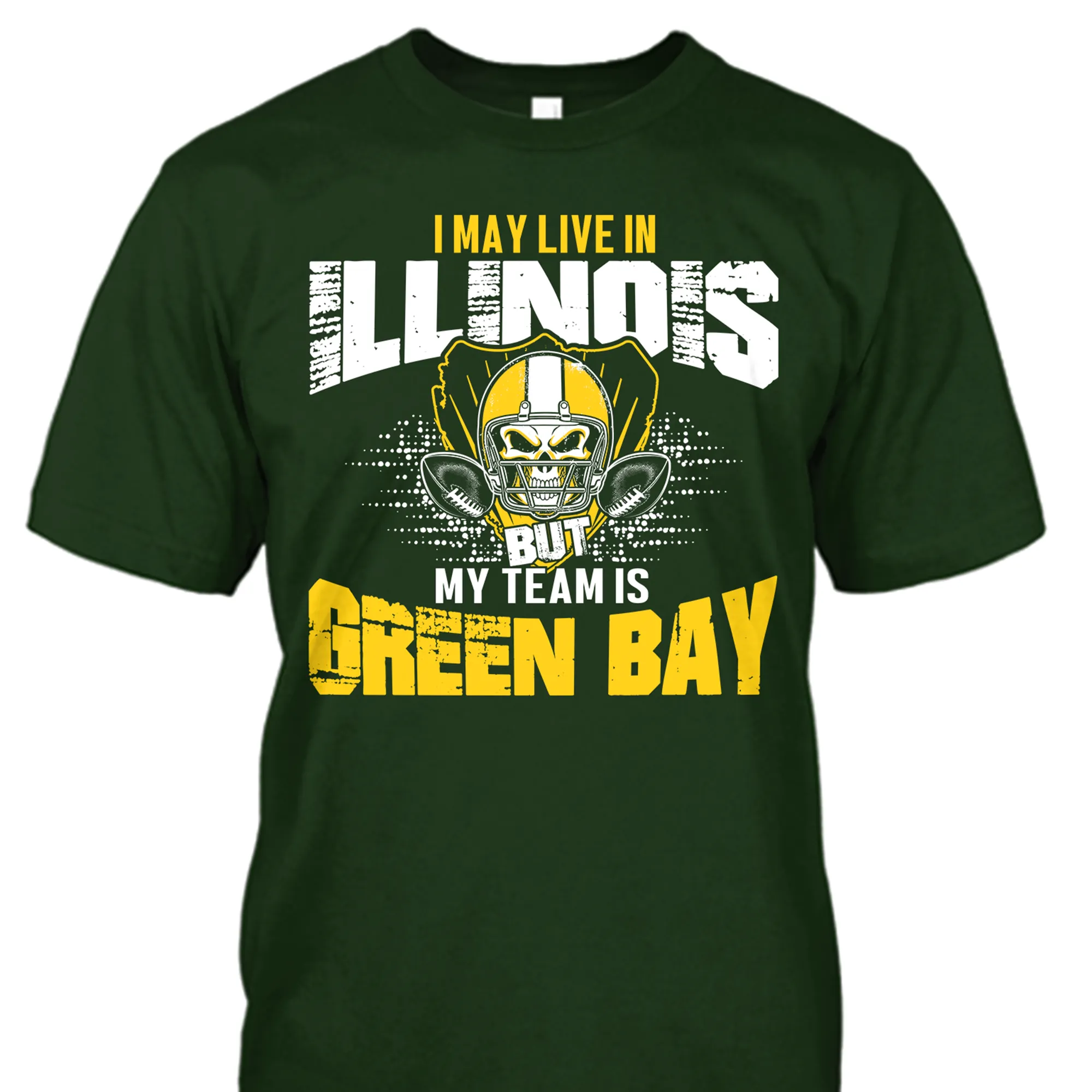 I May Live in Illinois but My Team is Green Bay