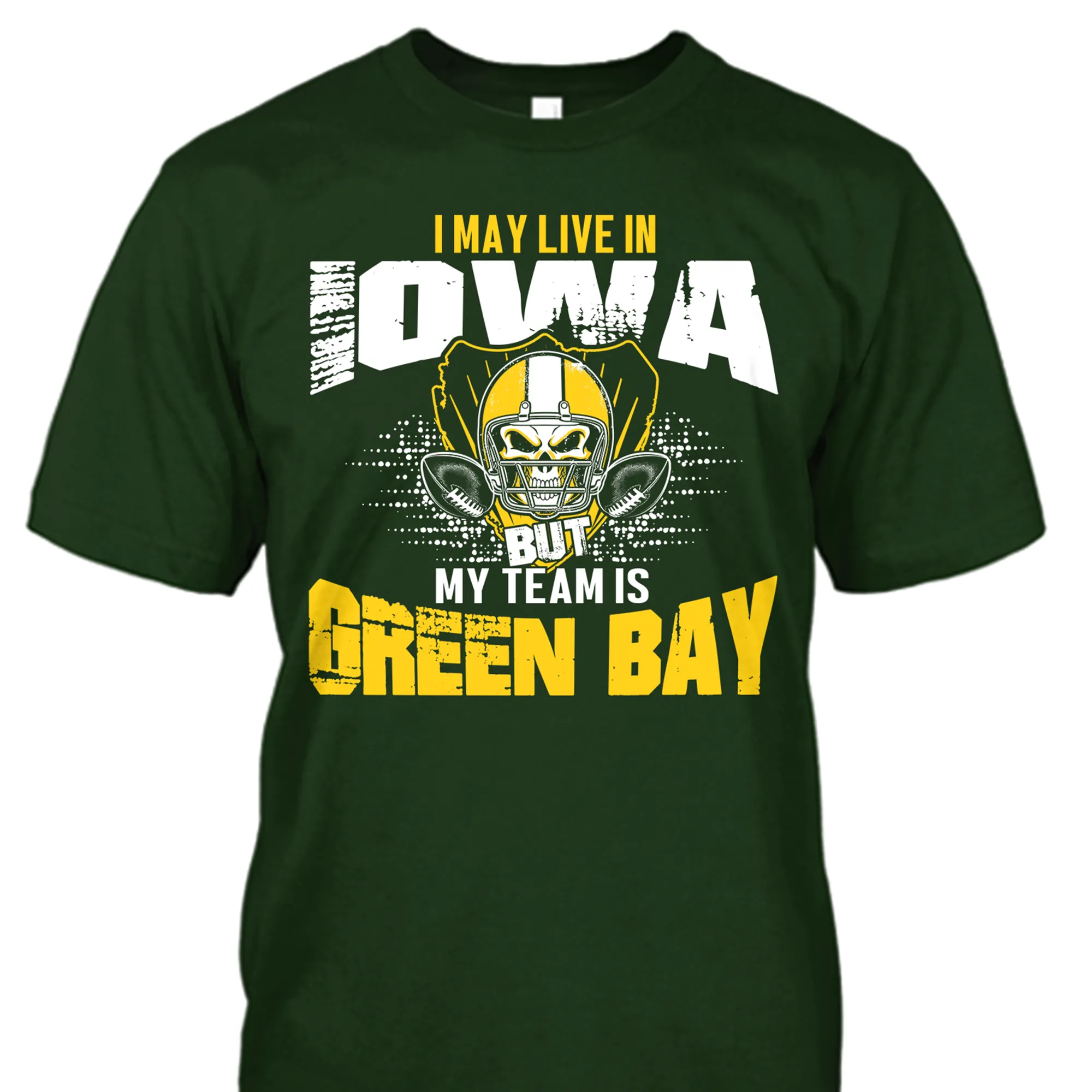 I May Live in Iowa but My Team is Green Bay