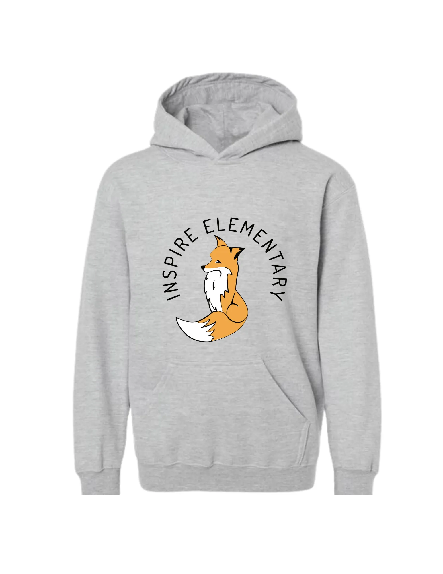 Inspire Fox Gray Hoodie