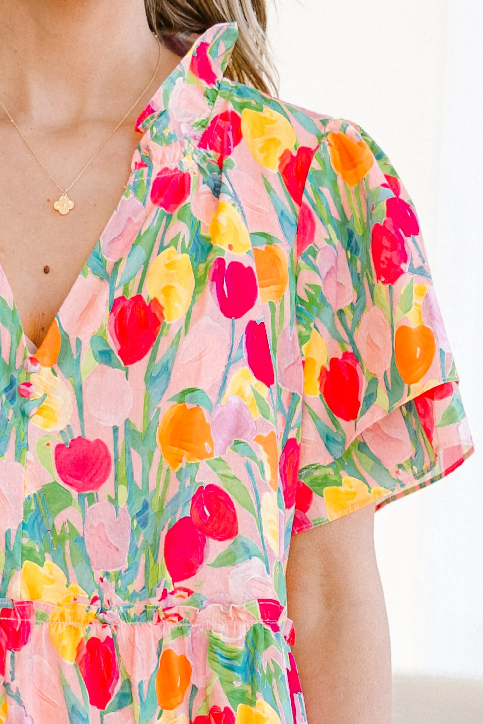 Into The Field Dress, Pink