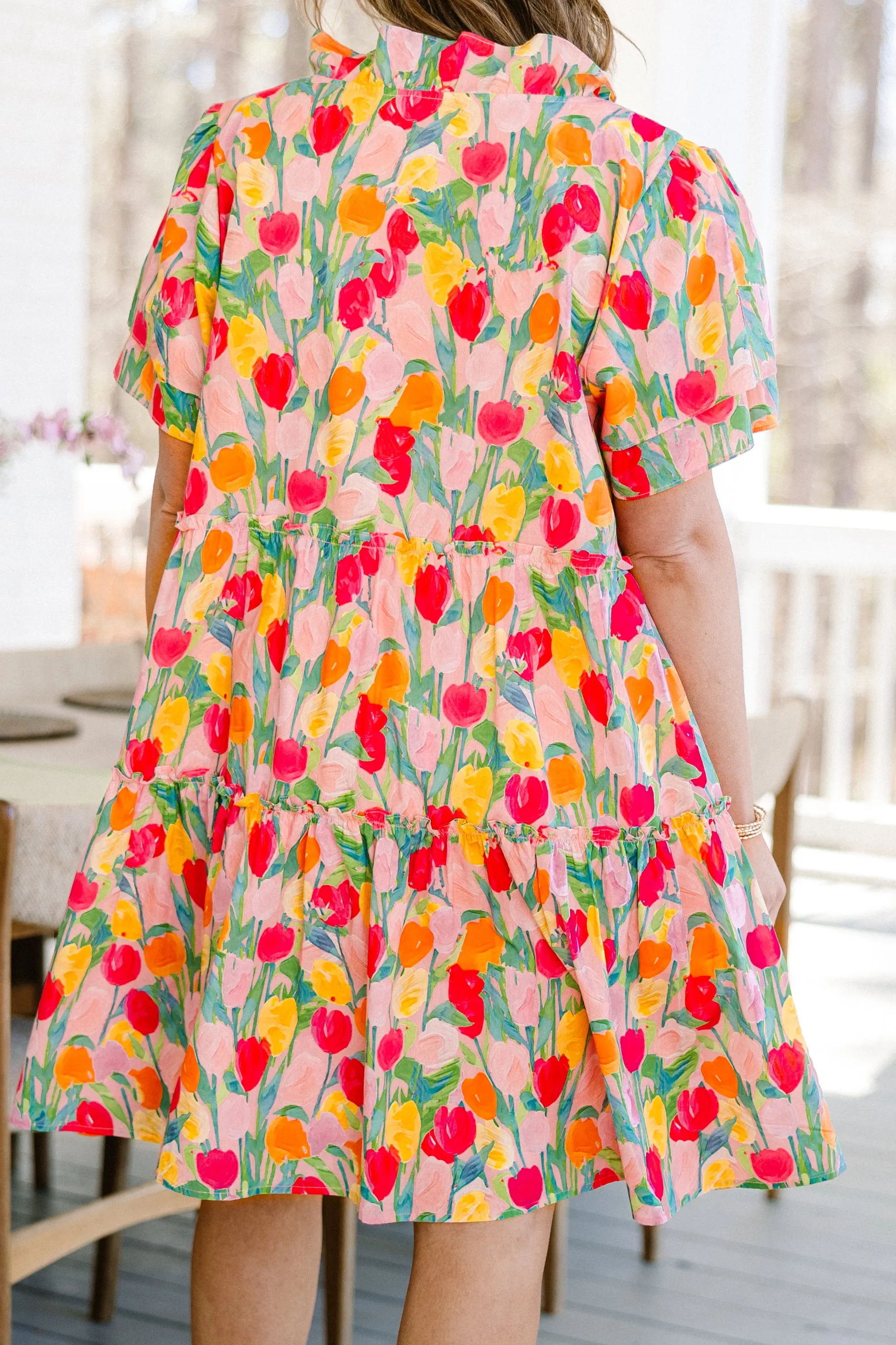 Into The Field Dress, Pink