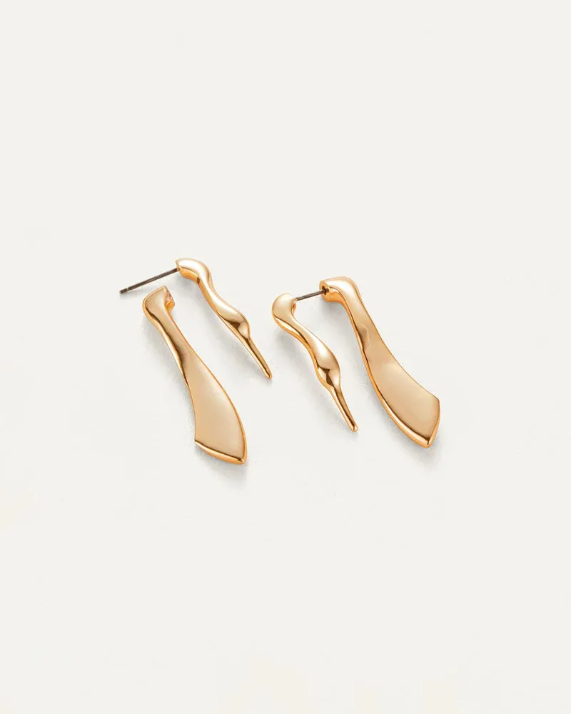 Jenny Bird - Lisieux Ear Jackets (Gold)