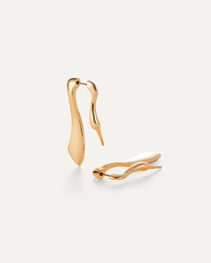 Jenny Bird - Lisieux Ear Jackets (Gold)
