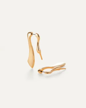 Jenny Bird - Lisieux Ear Jackets (Gold)