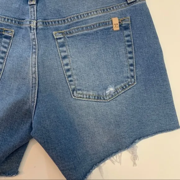 Joe’s Jeans NWT Andrea Blue Frayed Hem Jean Shorts