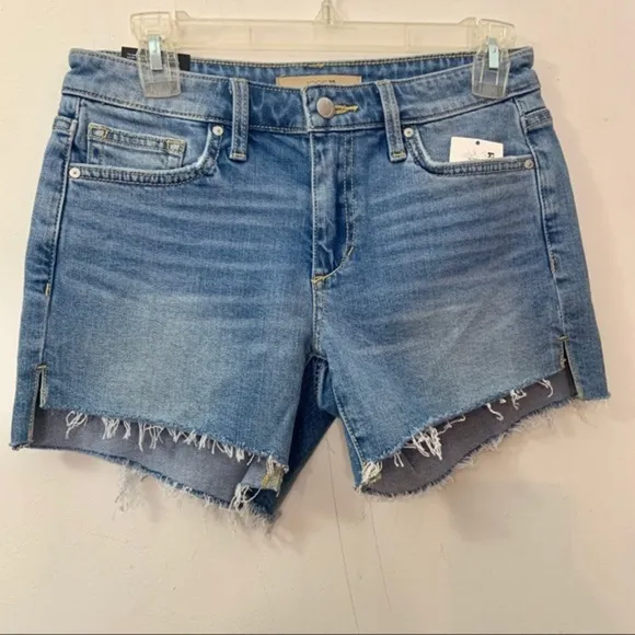 Joe’s Jeans NWT Andrea Blue Frayed Hem Jean Shorts