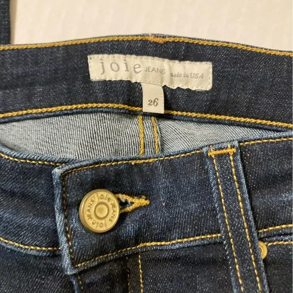Joie | Women’s Mid-Rise Flare Dark Wash Jeans