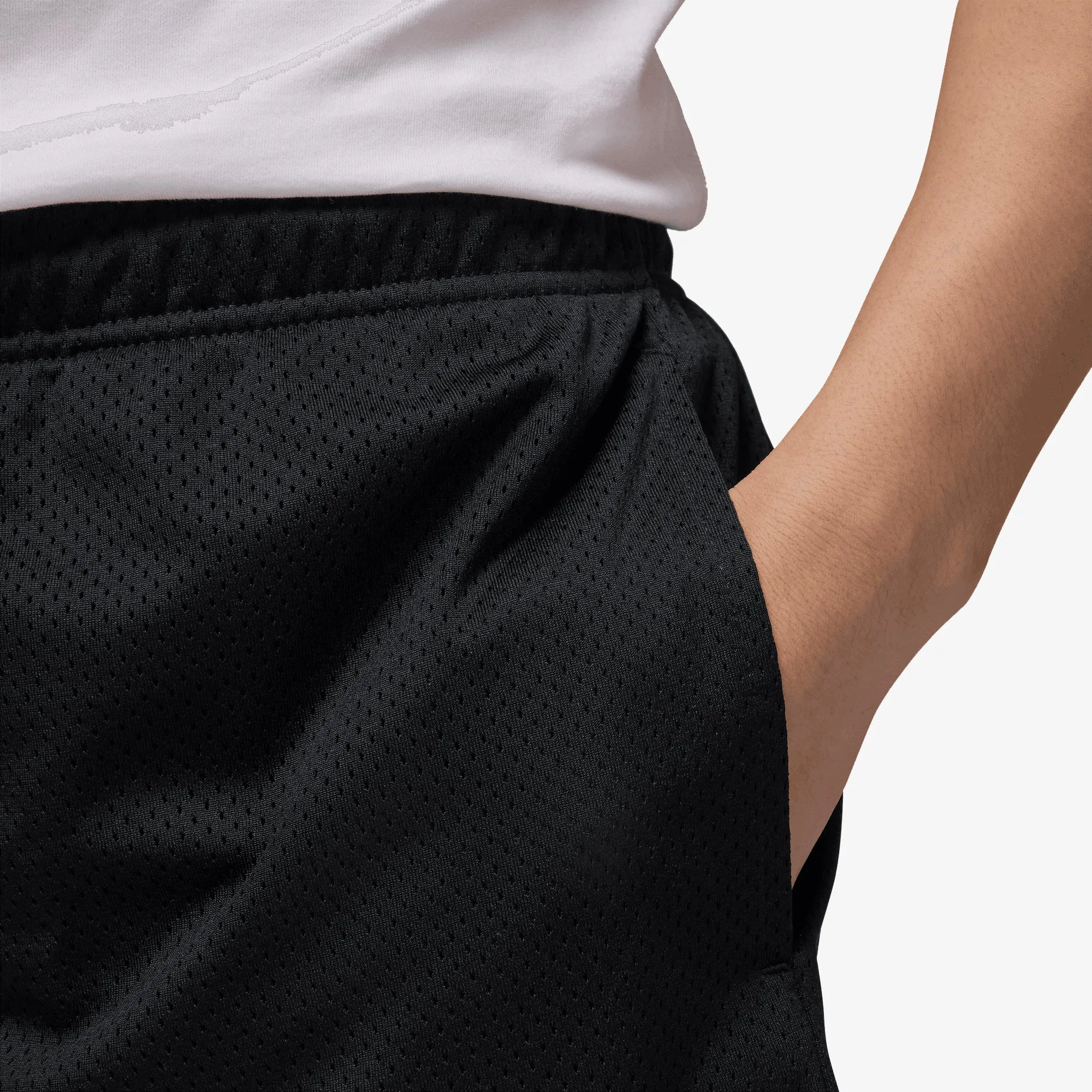 JORDAN | MVP MESH SHORTS { BLACK/SAIL/SAIL