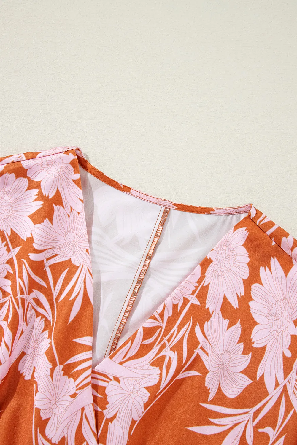 KaleaBoutique Floral Puff Sleeve Smocked Waist Layered Dress