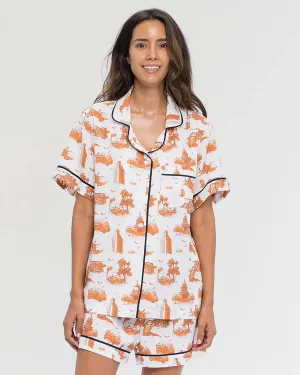 KATIE KIME Austin Toile Short Set