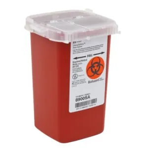 Kendall Covidien Sharp Container 1 Qt (4 Pack)