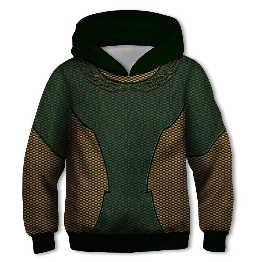 Kids The Deep Hoodies The Boys Pullover 3D Print