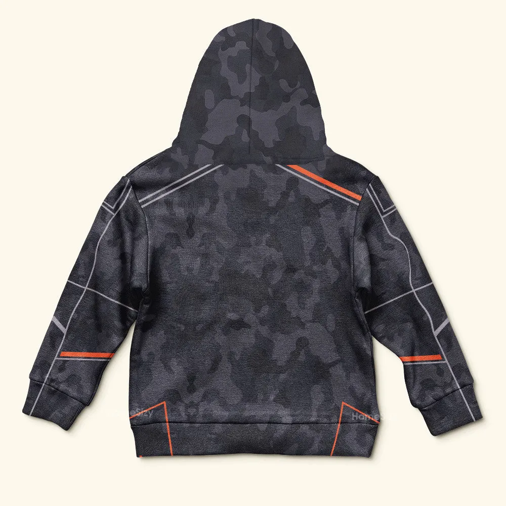 Kids Tony Stark Hoodies Iron Man Pullover 3D Print QT4083003