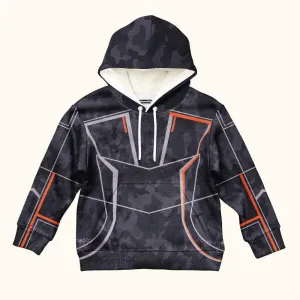 Kids Tony Stark Hoodies Iron Man Pullover 3D Print QT4083003