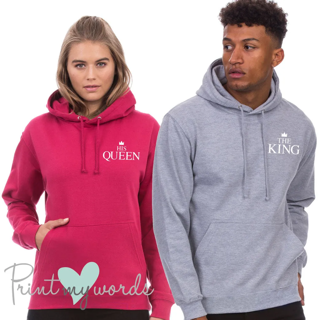 King and Queen Couple Hoodies x2
