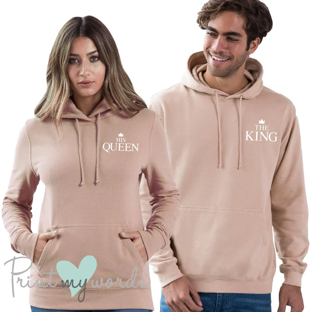 King and Queen Couple Hoodies x2