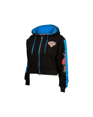 Knicks Women's Roses Cropped Jacket