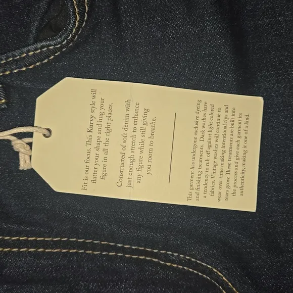 KUT from the Kloth Women's Kurvy Diana Ankle Skinny Jeans Dark Wash Size 16 NWT