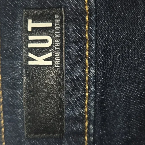 KUT from the Kloth Women's Kurvy Diana Ankle Skinny Jeans Dark Wash Size 16 NWT