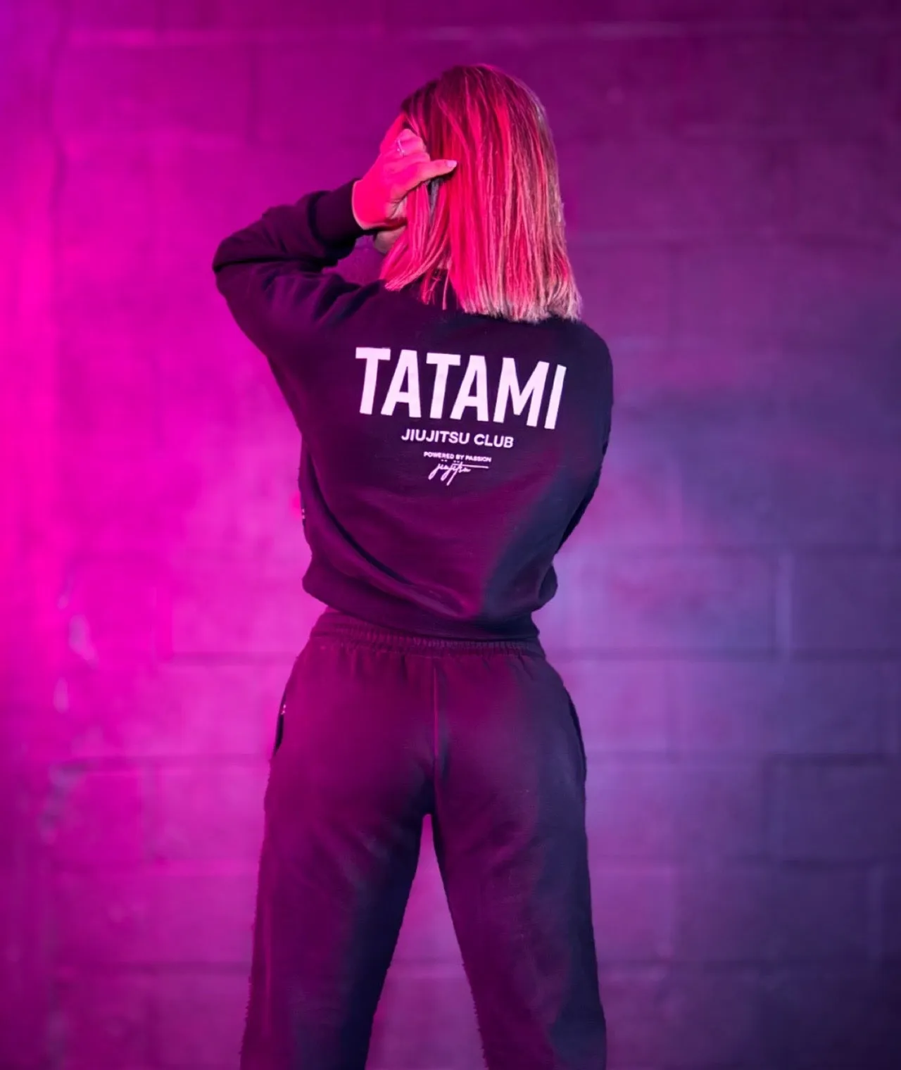Ladies JJ Club Cropped Sweatshirt