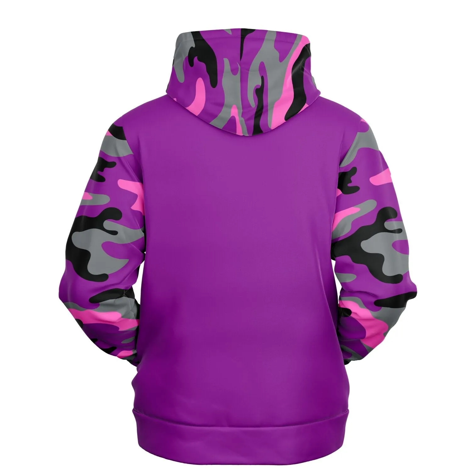 Ladies Pink Camo Hoodie
