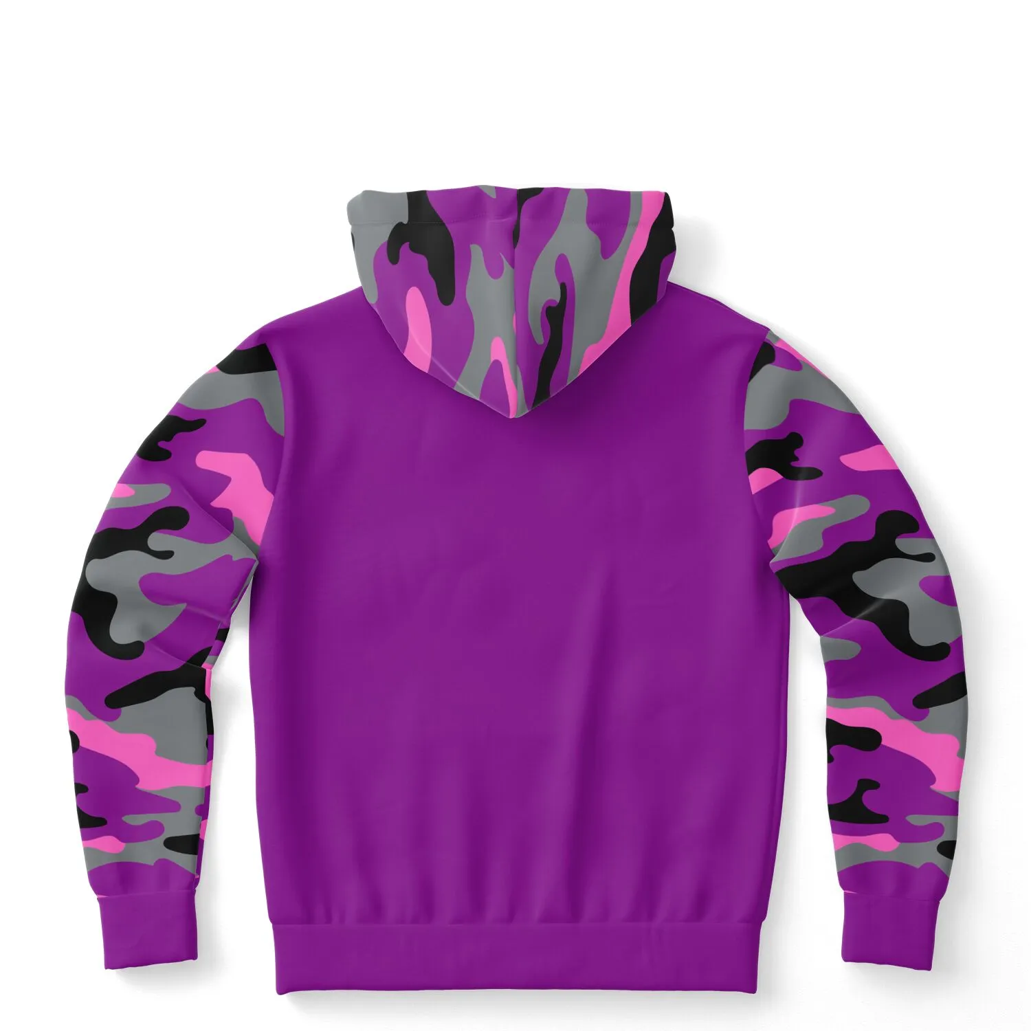 Ladies Pink Camo Hoodie